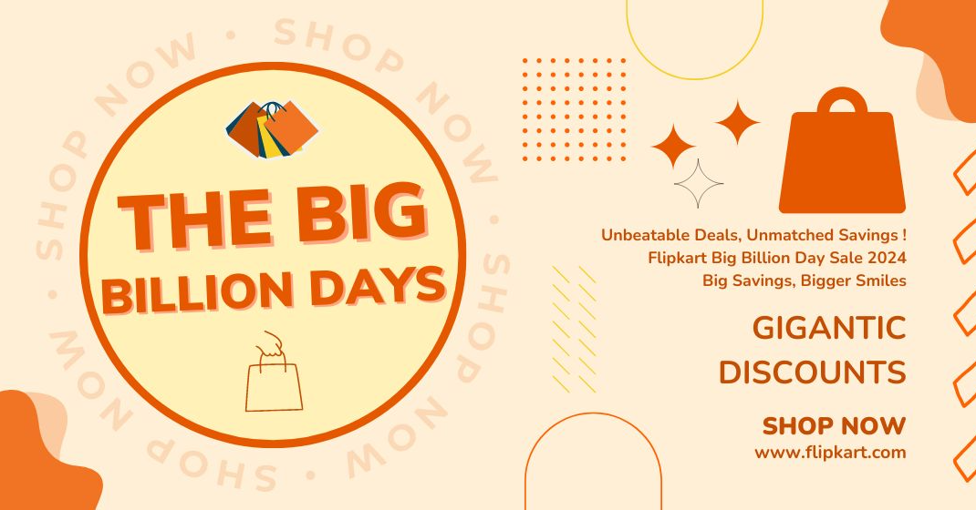 Big Billion Sale on Flipkart 2024