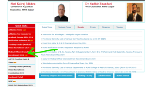 Rajasthan Medical Officer Step - 1