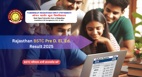 Rajasthan BSTC Result 2025: Released, watch and download now