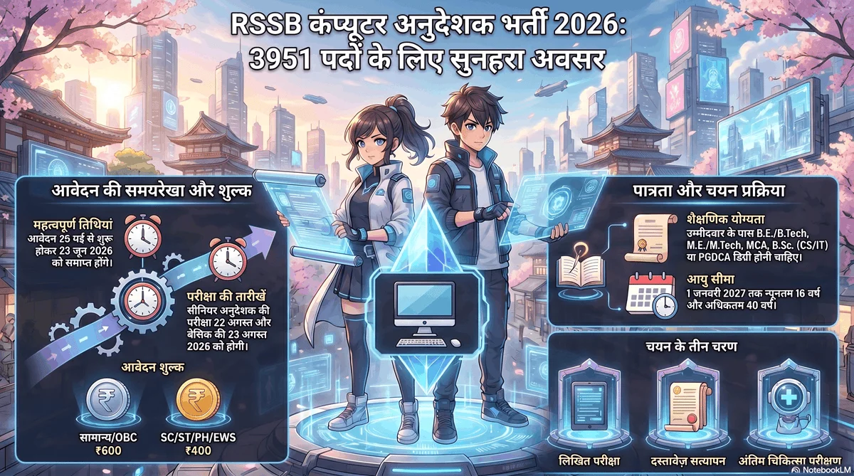 RSSB Computer Instructor Recruitment 2026: Apply Online for 3951 Posts