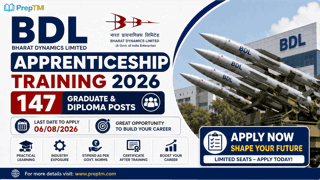 BDL Apprenticeship Training 2026: 147 Graduate & Diploma Posts
