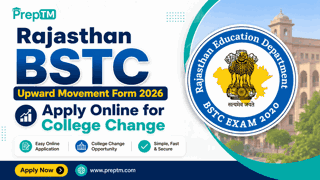 Rajasthan BSTC Upward Movement Form 2026: Apply Online for College Change