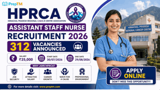 HPRCA Assistant Staff Nurse Recruitment 2026: 312 Vacancies Announced