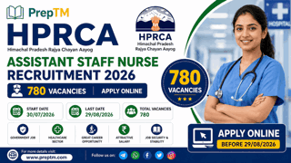 HPRCA Assistant Staff Nurse Recruitment 2026: 780 Vacancies