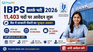IBPS Clerk Recruitment 2026: Apply for 11,403 Posts, 392 in Rajasthan