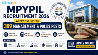 MPYPIL Recruitment 2026: Apply Online for 399 Management & Police Posts