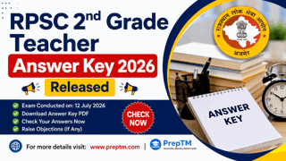 RPSC 2nd Grade Teacher Answer Key 2026 Released