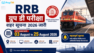 RRB Group D Exam City Intimation Slip 2026 Released
