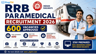 RRB Paramedical Recruitment 2026: 600 Vacancies Approved